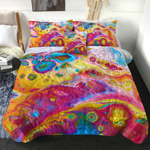 Splash Multicolor Gradient SWBD4297 Comforter Set