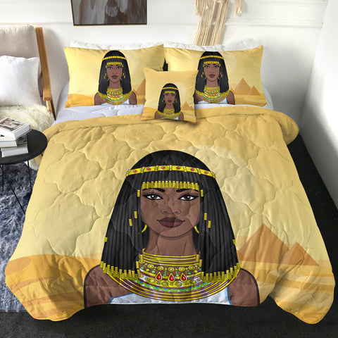 Image of Egyptian Lady in Desert SWBD4303 Comforter Set
