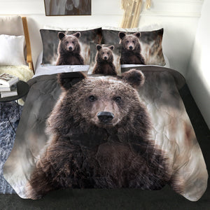 Forest Black Bear SWBD4318 Comforter Set