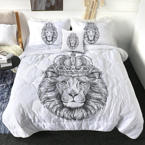 B&W King Crown Lion SWBD4320 Comforter Set
