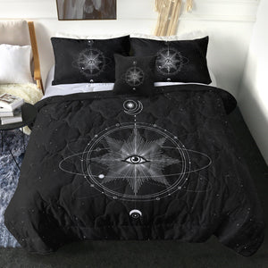 Illusion Galaxy Eye SWBD4322 Comforter Set