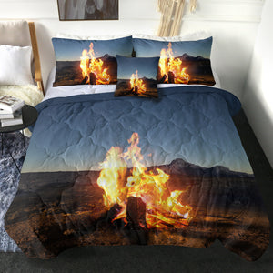 Burning Wood In The Desert SWBD4599 Comforter Set