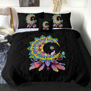Half Moon Mandala Dream Catcher SWBD4665 Comforter Set