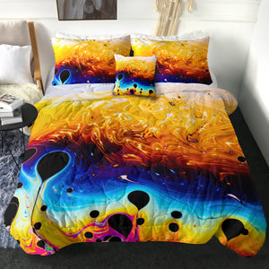 Hot Lava Color SWBD5206 Comforter Set