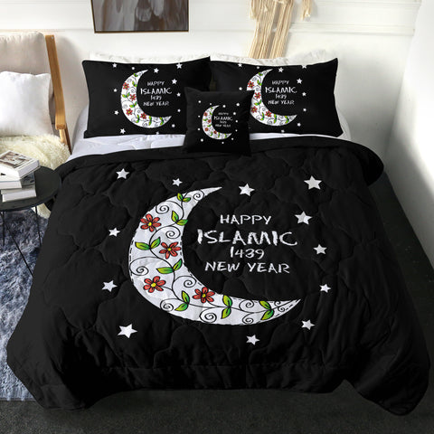 Image of Happy Islamic 1439 New Year SWBD5463 Comforter Set