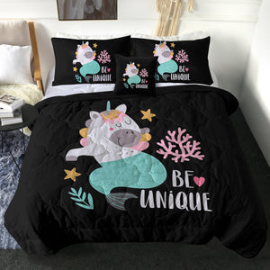 Be Unique Unicorn Mermaid SWBD5603 Comforter Set