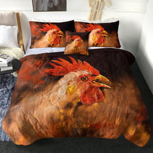 Real Cock In Wood Theme SWBD6197 Comforter Set