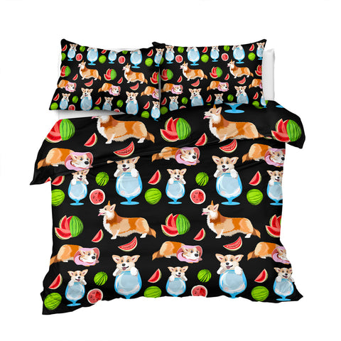 Image of Melon Dog Bedding Set - Beddingify
