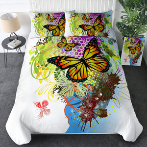Colorful Butterfly SWBJ3310 Bedding Set