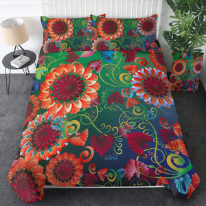 Colorful Flower SWBJ3316 Bedding Set