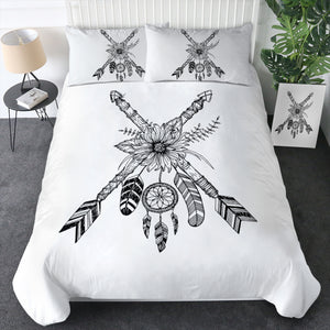 Floral Dreamcatcher & Arrows SWBJ3350 Bedding Set