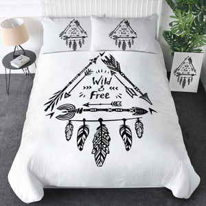 Wild & Free - Triangle Arrow Dreamcatcher SWBJ3354 Bedding Set