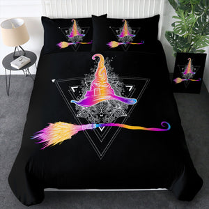 Colorful Gradient Witch Hat Dreamcatcher SWBJ3383 Bedding Set