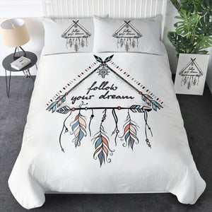 Follow Your Dream Triangle Dreamcatcher SWBJ3462 Bedding Set