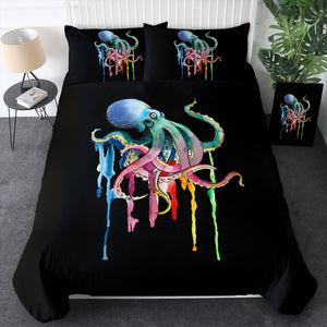 Funny Colorful Octopus SWBJ3609 Bedding Set