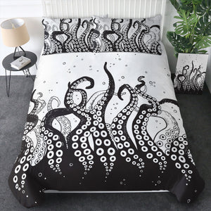 B&W Octopus's Tentacles SWBJ3654 Bedding Set