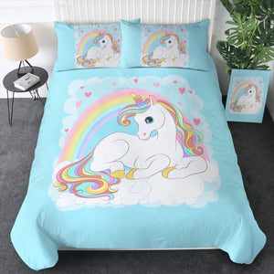 Rainbow Lovely Unicorn SWBJ3690 Bedding Set