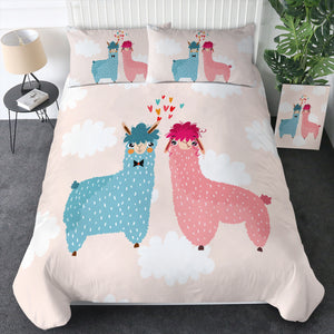 Cute In-Love Alpaca SWBJ3740 Bedding Set
