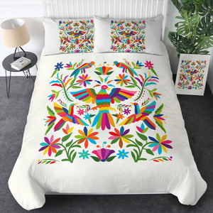 Colorful Bird Art  SWBJ3822 Bedding Set