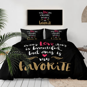 Love - My Heart Is My Favorite  SWBJ4110 Bedding Set