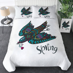 Bohemian Aztec Spring Bird SWBJ4220 Bedding Set