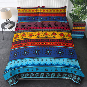 Color Aztec Stripes  SWBJ4228 Bedding Set