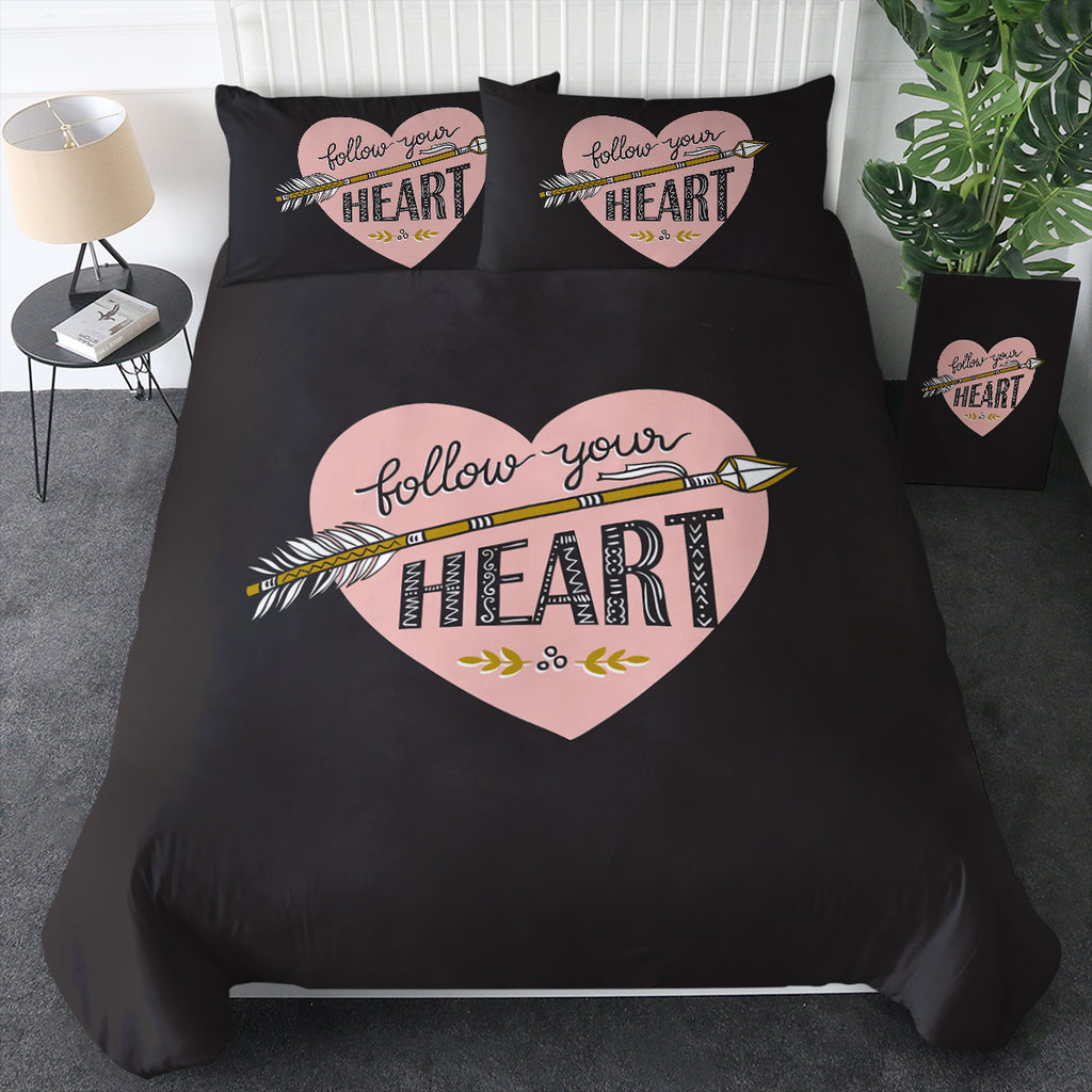Follow Your Heart - Boho Style SWBJ4455 Bedding Set