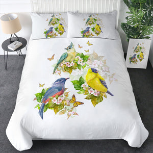 Sunbirds, Butterflies And Flowers  SWBJ4493 Bedding Set