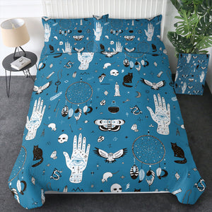 Tattoo Hands & Mini Sketch  SWBJ4509 Bedding Set