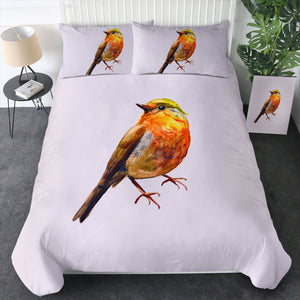 Warm Watercolor Sunbird  SWBJ4728 Bedding Set