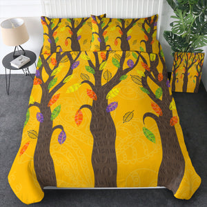 Colorful Leaves & Trees  SWBJ4729 Bedding Set