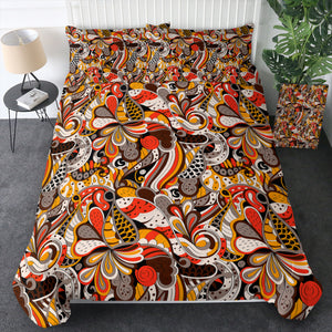 Warm Color Tone Art Shape SWBJ5187 Bedding Set