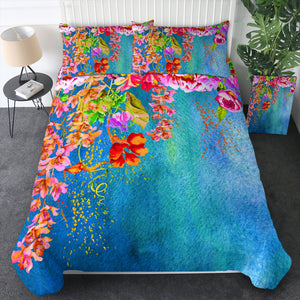 Colorful Watercolor Flower Garden SWB5242 Bedding Set