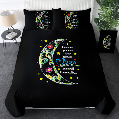 I Love You To The Moon And Back  SWBJ5459 Bedding Set