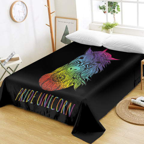 Image of Pride Unicorn SWCD0060 Flat Sheet