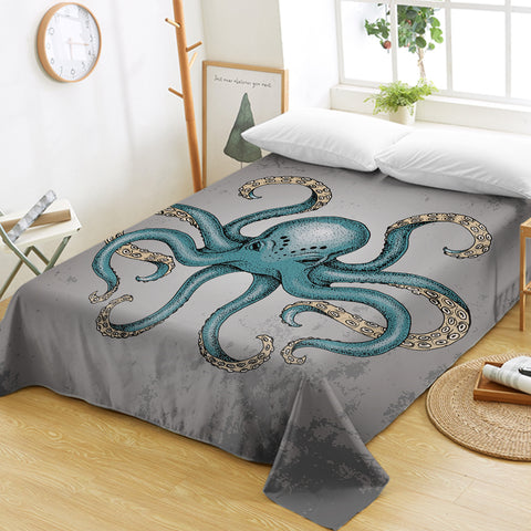 Image of Angry Octopus SWCD0081 Flat Sheet