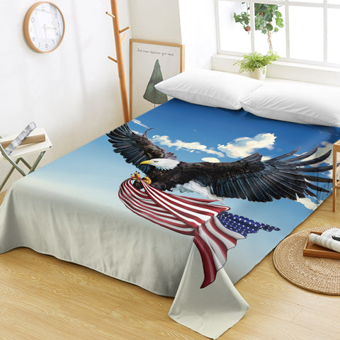 Image of American Eagles SWCD0285 Flat Sheet