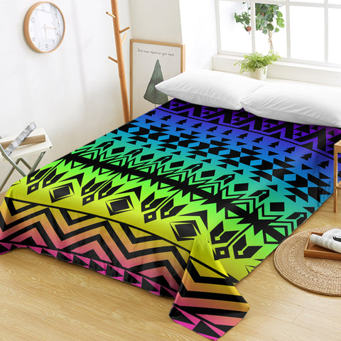 Image of Colored Patterns SWCD0489 Flat Sheet