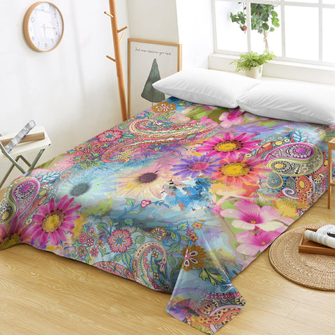 Image of Exotic Floral SWCD0524 Flat Sheet