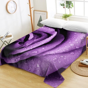 3D Purple Rose SWCD0539 Flat Sheet