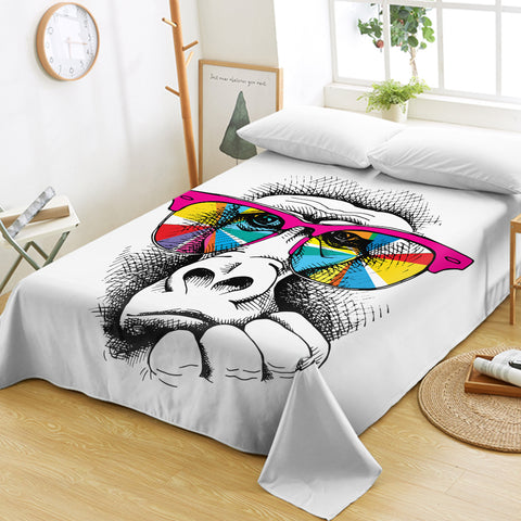 Image of Snazzy Chimp SWCD0677 Flat Sheet