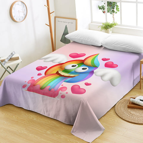 Image of Unicorn Poop SWCD0749 Flat Sheet