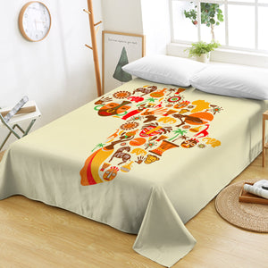 Africa Icons SWCD0826 Flat Sheet