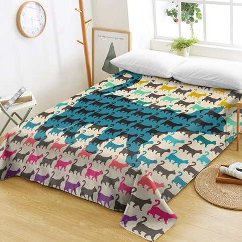 Image of Cats SWCD0827 Flat Sheet