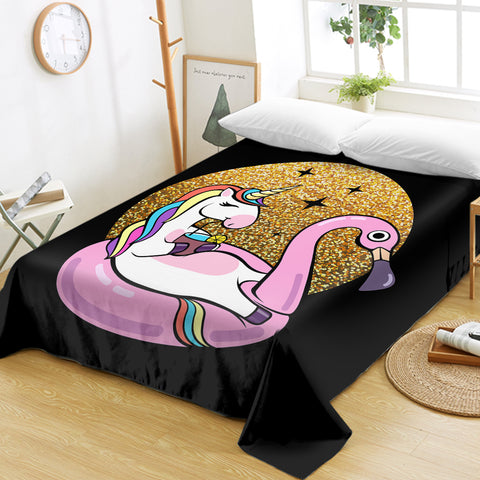 Image of Moon Unicorn SWCD0851 Flat Sheet