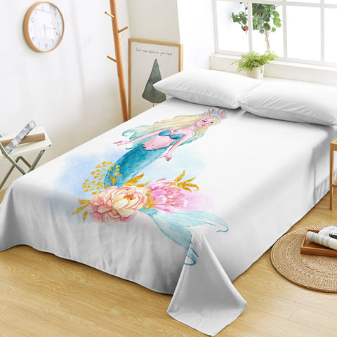 Image of Mermaid SWCD0869 Flat Sheet