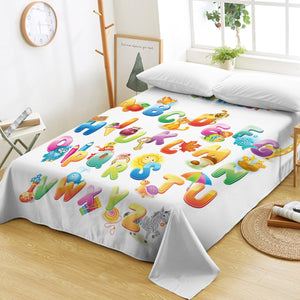 English Alphabet SWCD0983 Flat Sheet