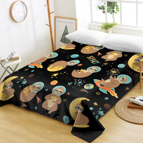 Image of Space Sloth SWCD1119 Flat Sheet