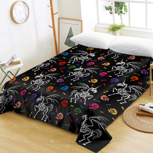 Skelly Unicorns SWCD1367 Flat Sheet