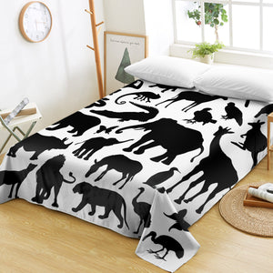 Animal Shadows SWCD1371 Flat Sheet